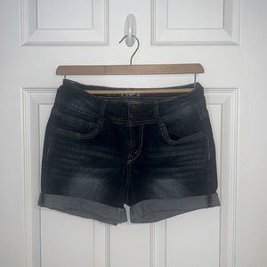 Wallflower denim shorts